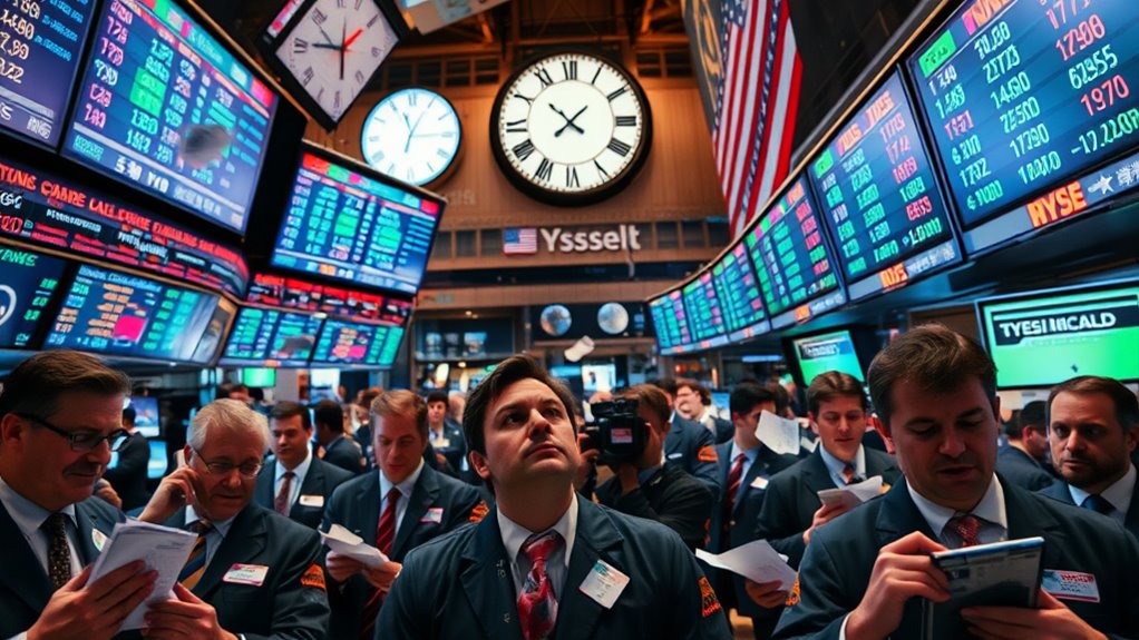 market volatility from news